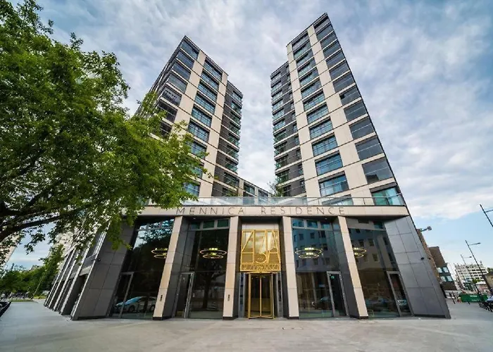 Urban Chic - Mennica - Center - For 20 Guests Apartman Varsó